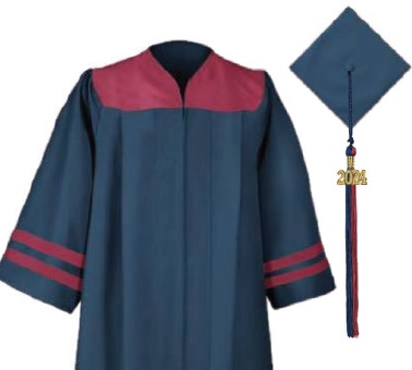 ERHS Cap Gown 